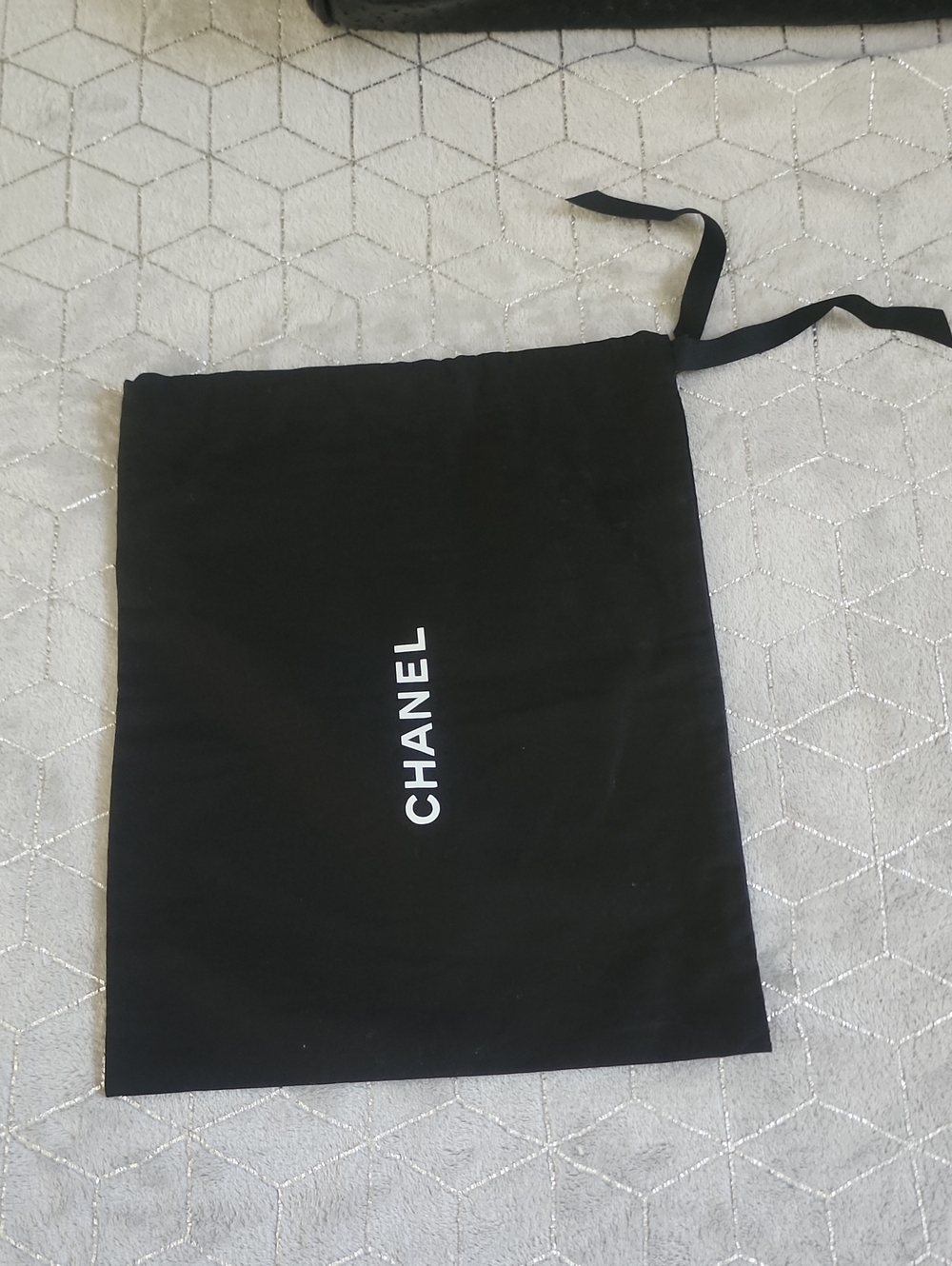 CHANEL | Black And White Dust Bag